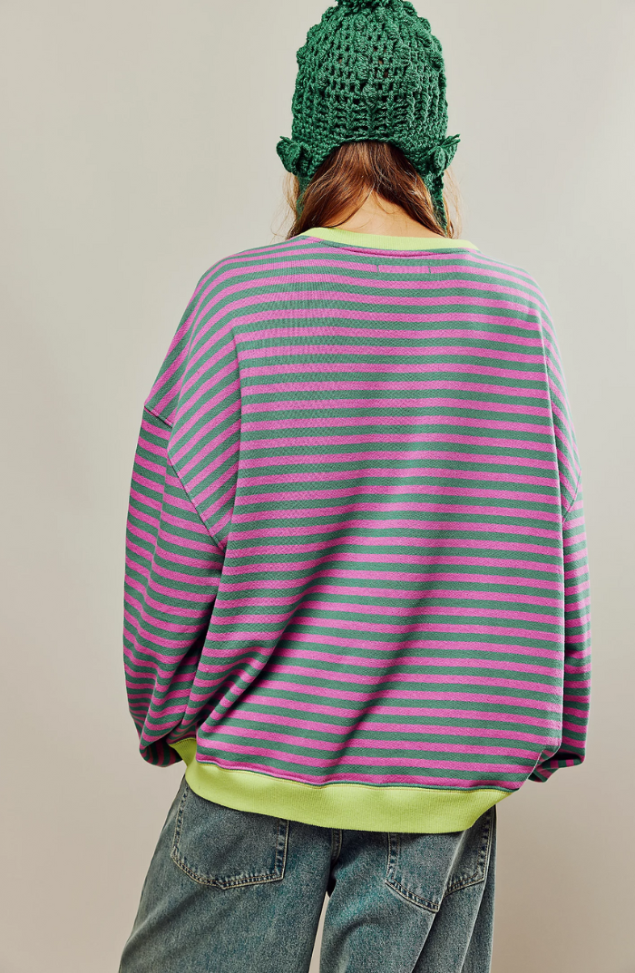 Mana | Suéter Oversize a Rayas