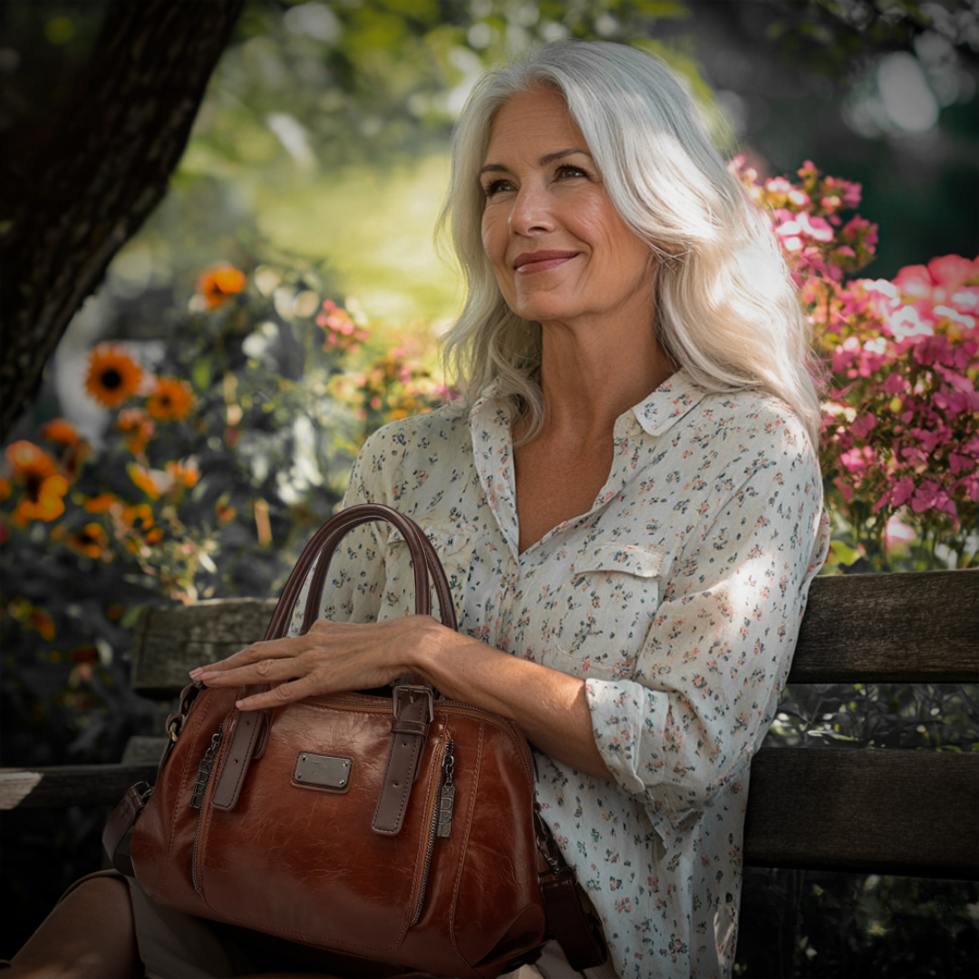 Silke | Bolsa de declaración elegante Heritage