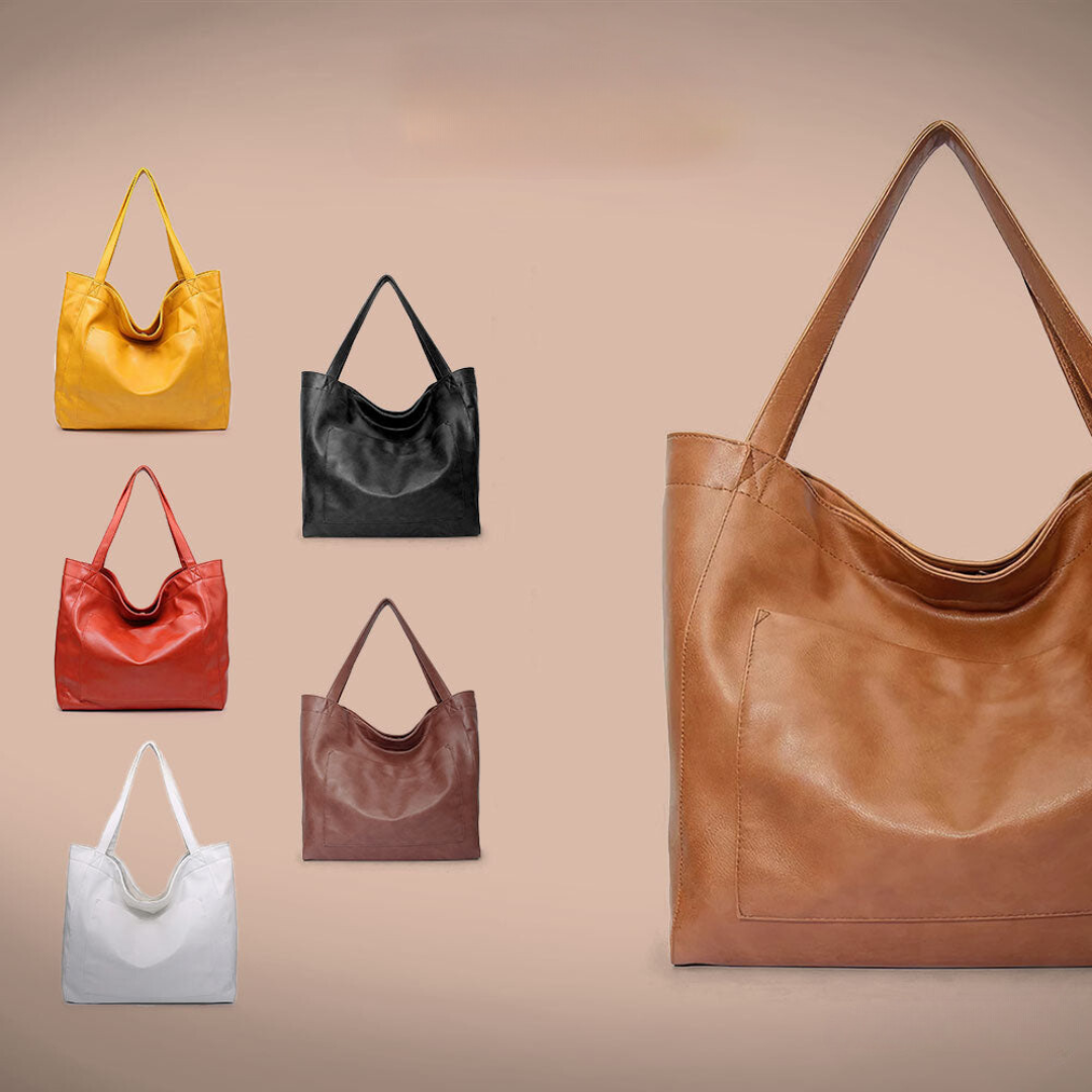 Ringelblume | Squisita Bolsa de Hombro de Lujo en Material Suave