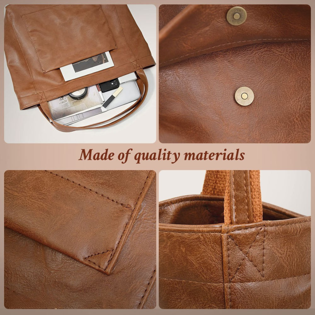 Ringelblume | Squisita Bolsa de Hombro de Lujo en Material Suave