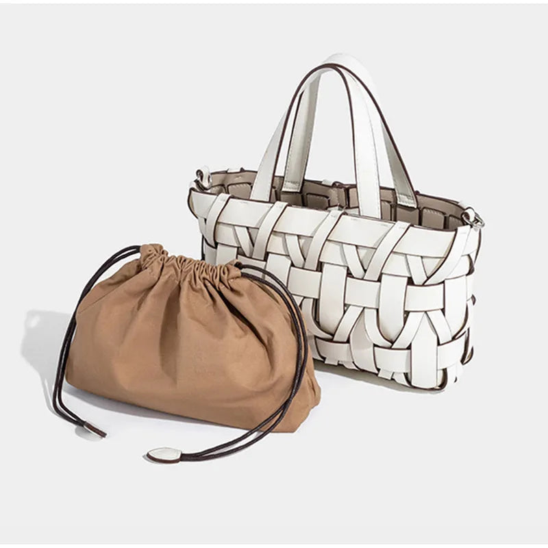 Bolso de Mano Tejido a Mano Camille
