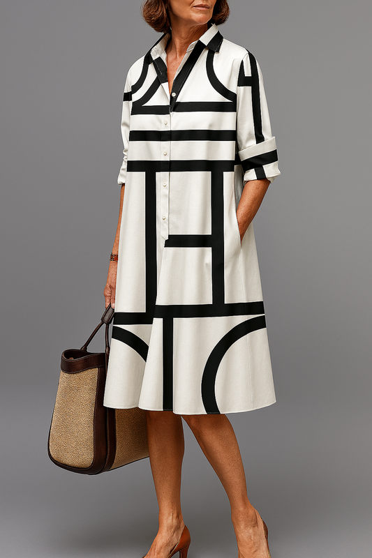 Brigitte™ | Vestido Midi de Elegancia Sin Esfuerzo