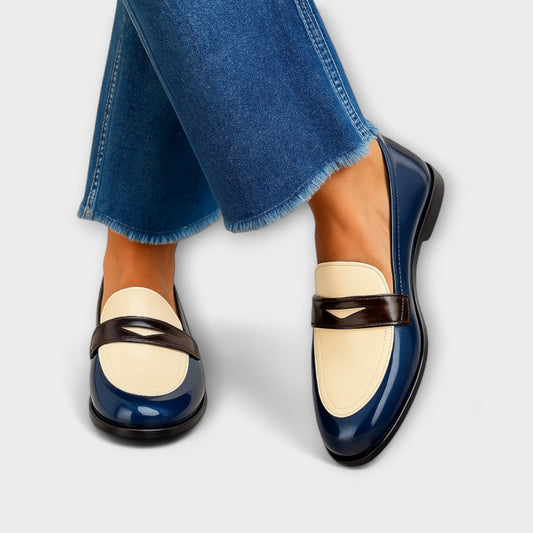 Claudia - Zapatillas de Contraste
