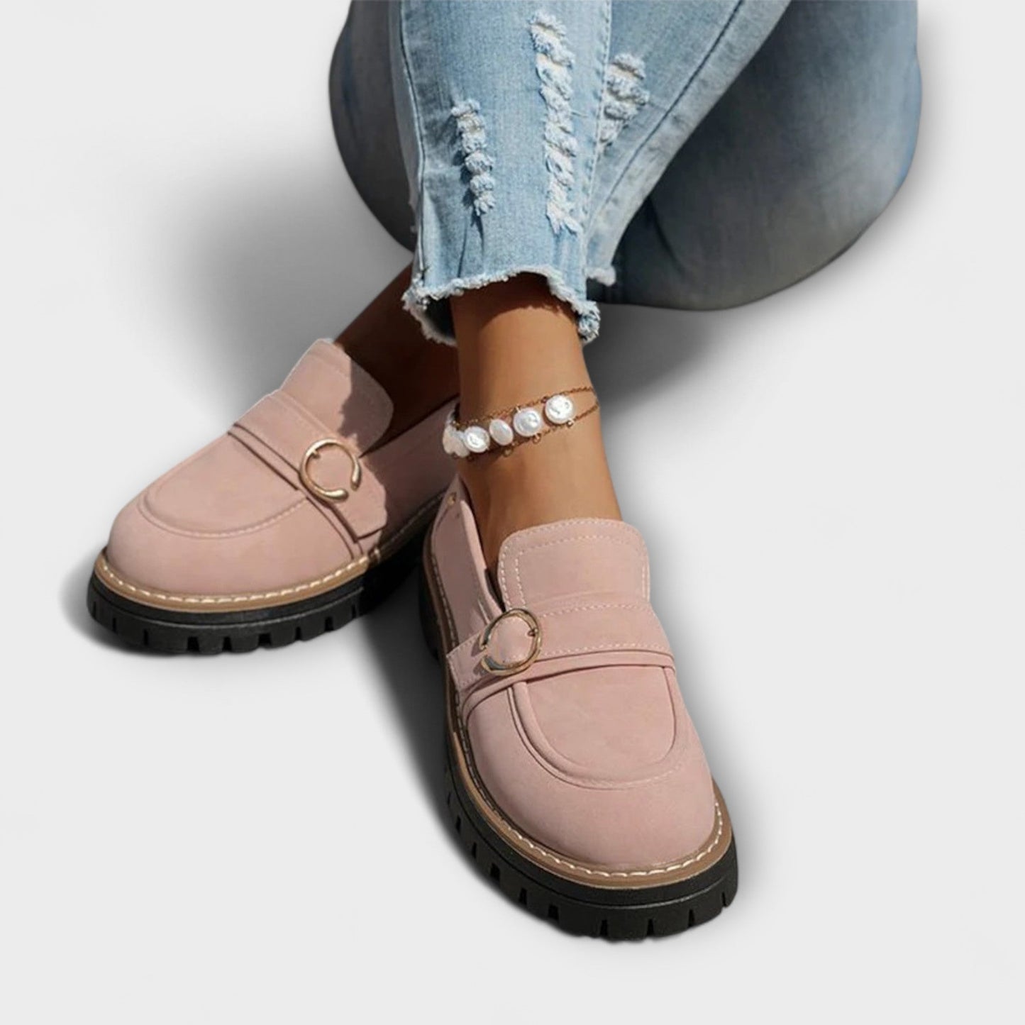 Lora – Zapatilla Legere con Punta Redonda