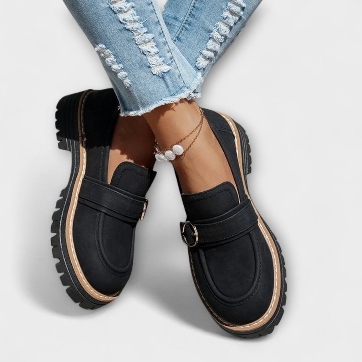 Lora – Zapatilla Legere con Punta Redonda