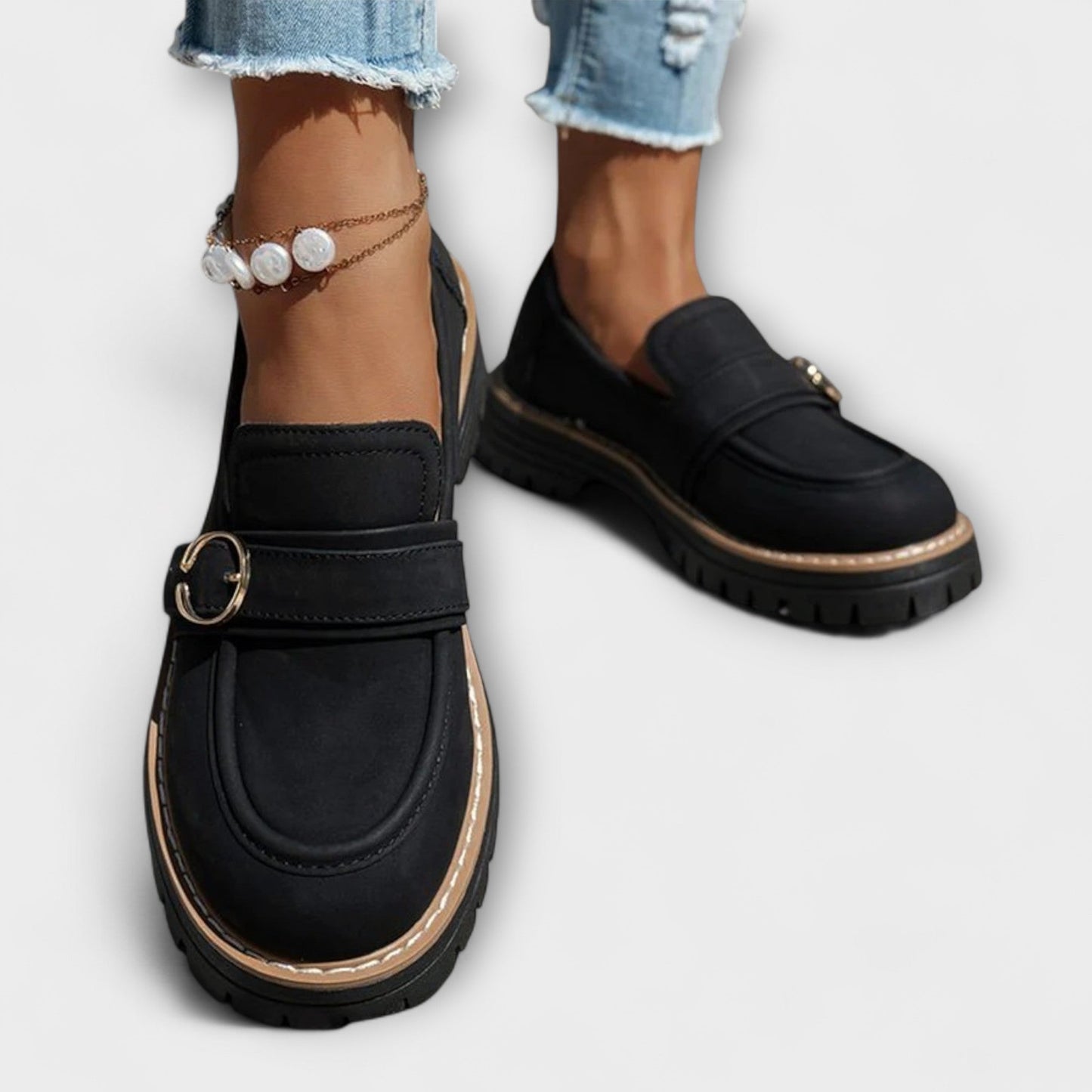 Lora – Zapatilla Legere con Punta Redonda