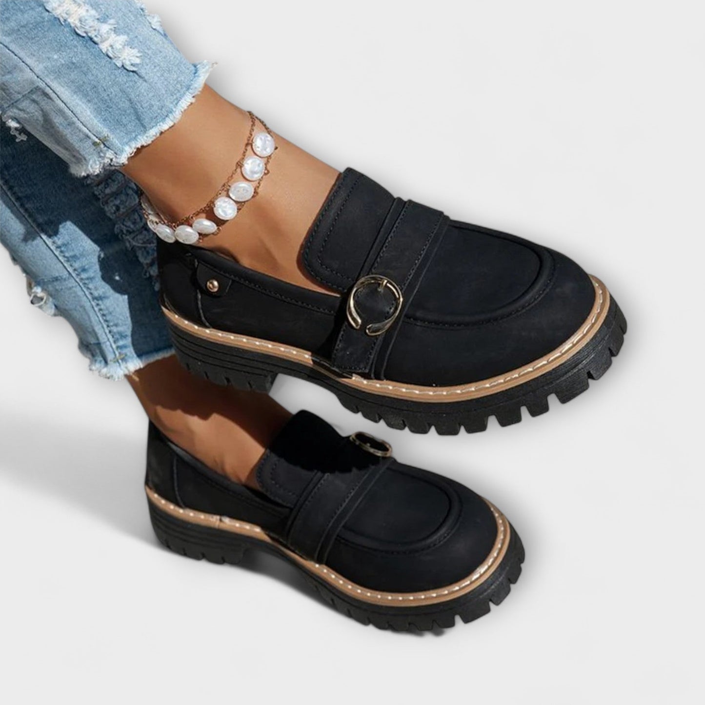 Lora – Zapatilla Legere con Punta Redonda