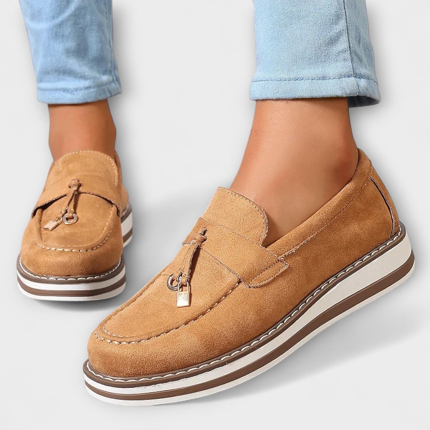 Halo – Zapatillas de ocio con punta redonda