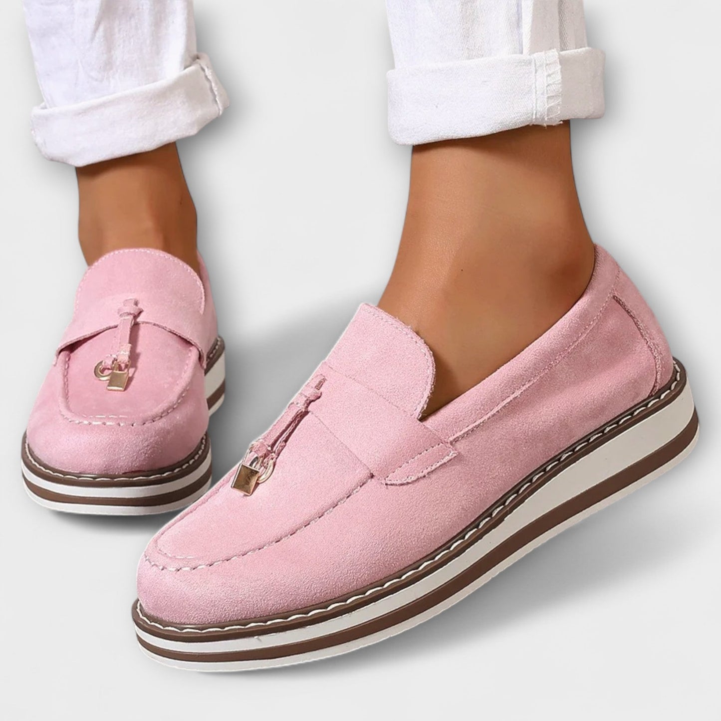 Halo – Zapatillas de ocio con punta redonda