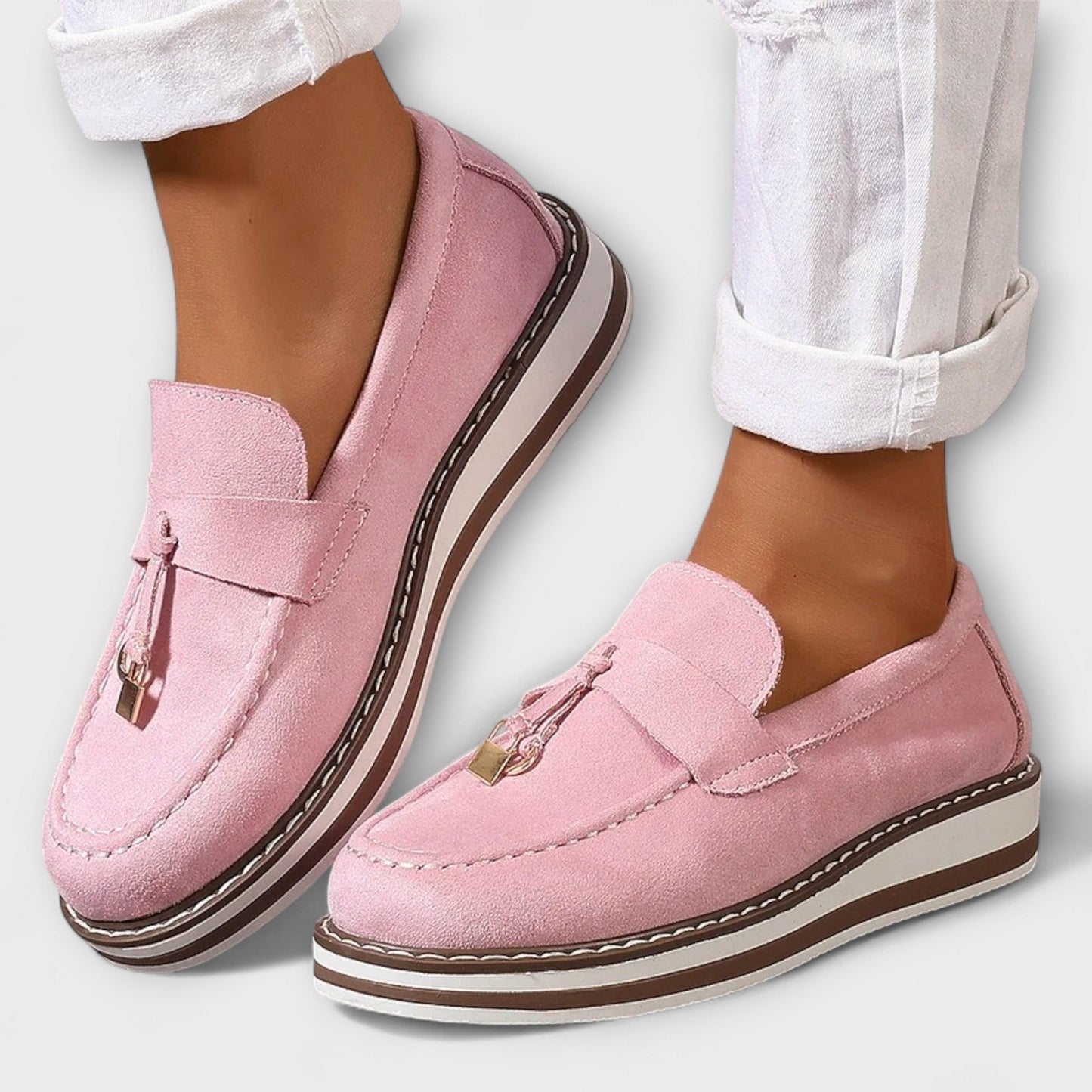 Halo – Zapatillas de ocio con punta redonda