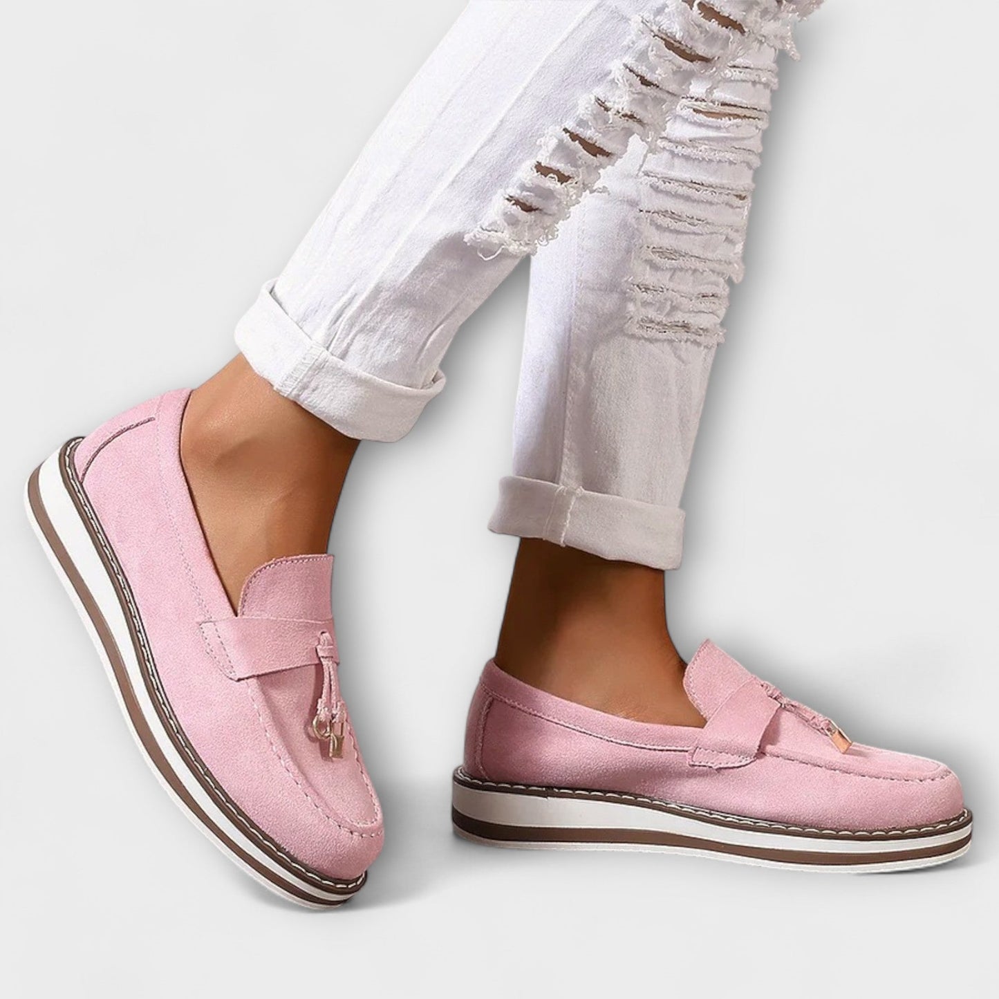 Halo – Zapatillas de ocio con punta redonda