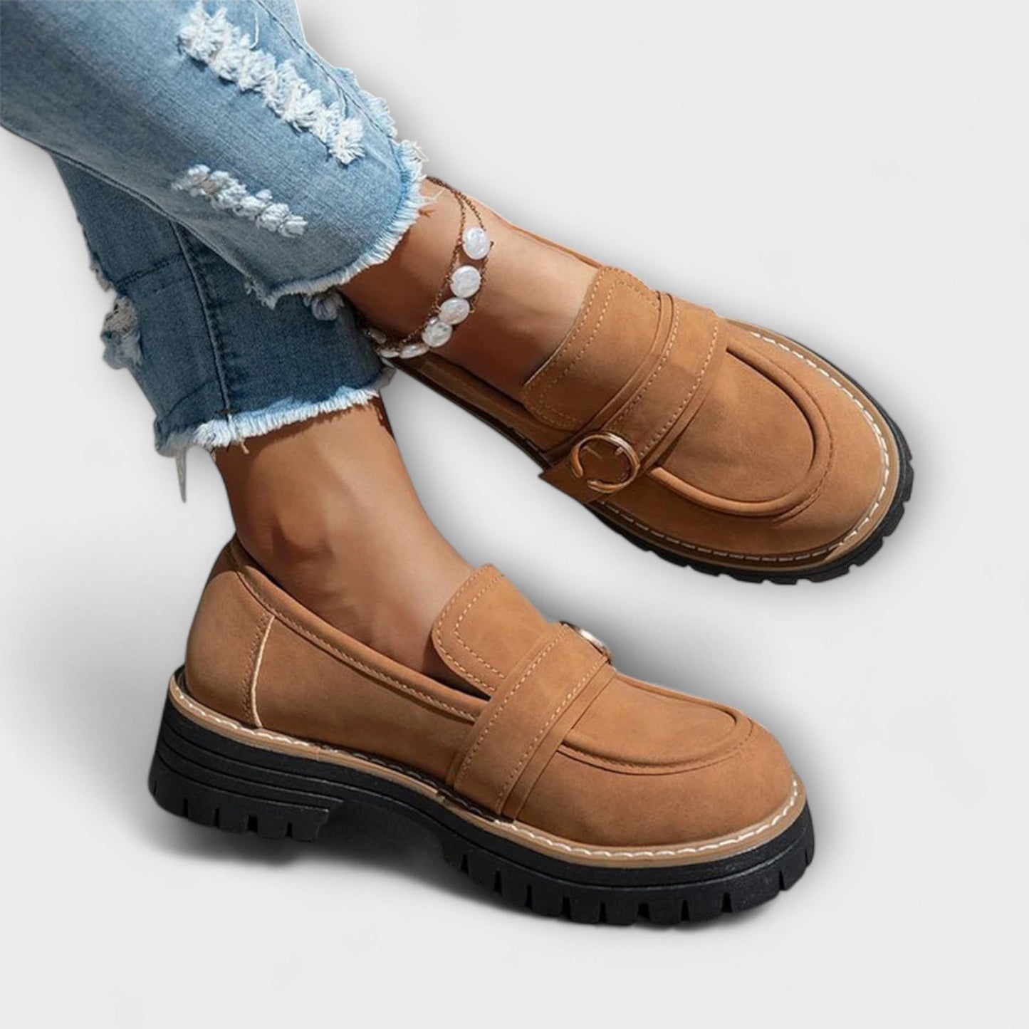 Lora – Zapatilla Legere con Punta Redonda