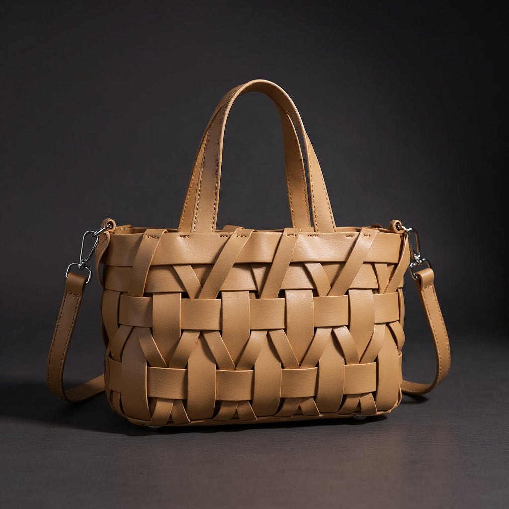 Bolso de Mano Tejido a Mano Camille