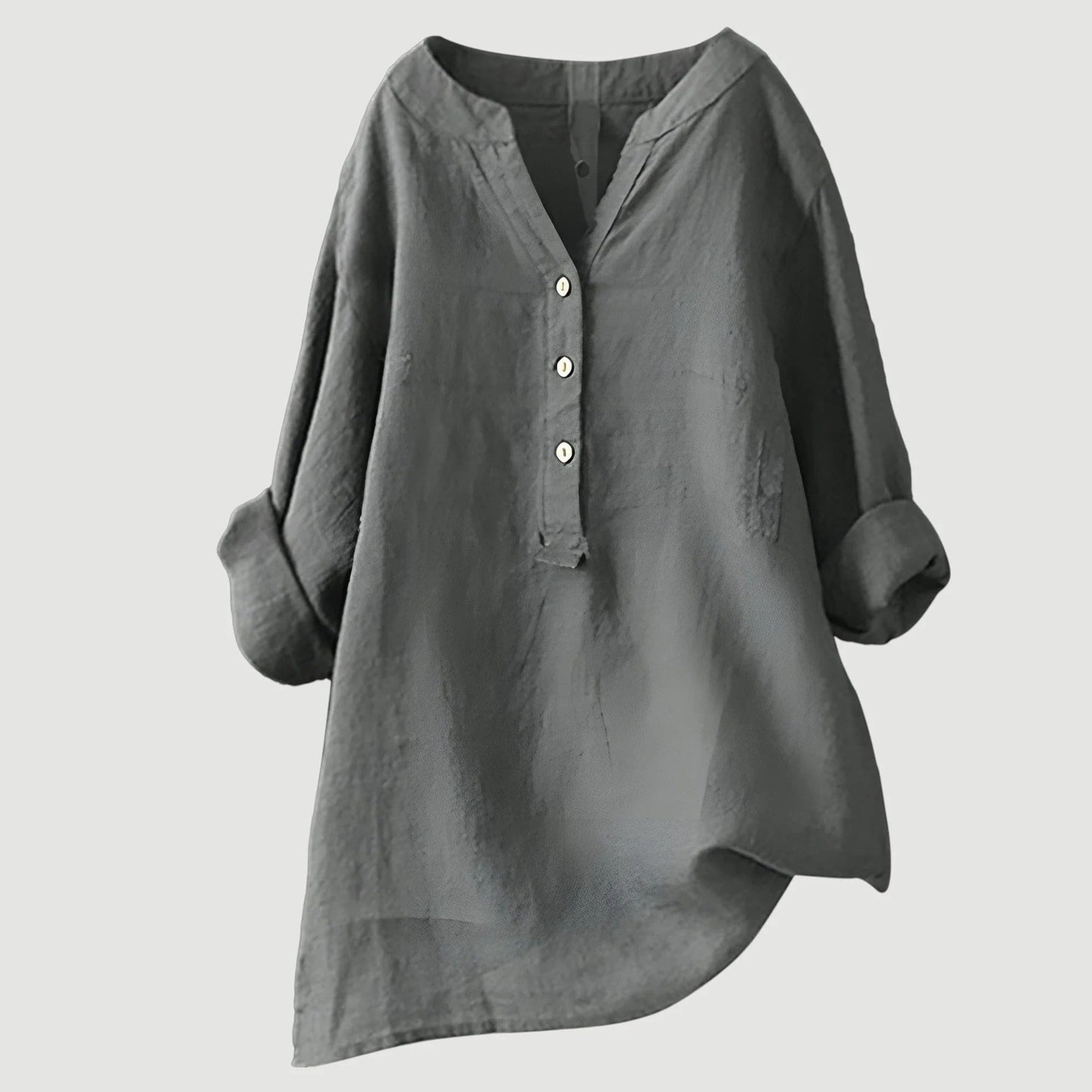 Camisa ancha con botones