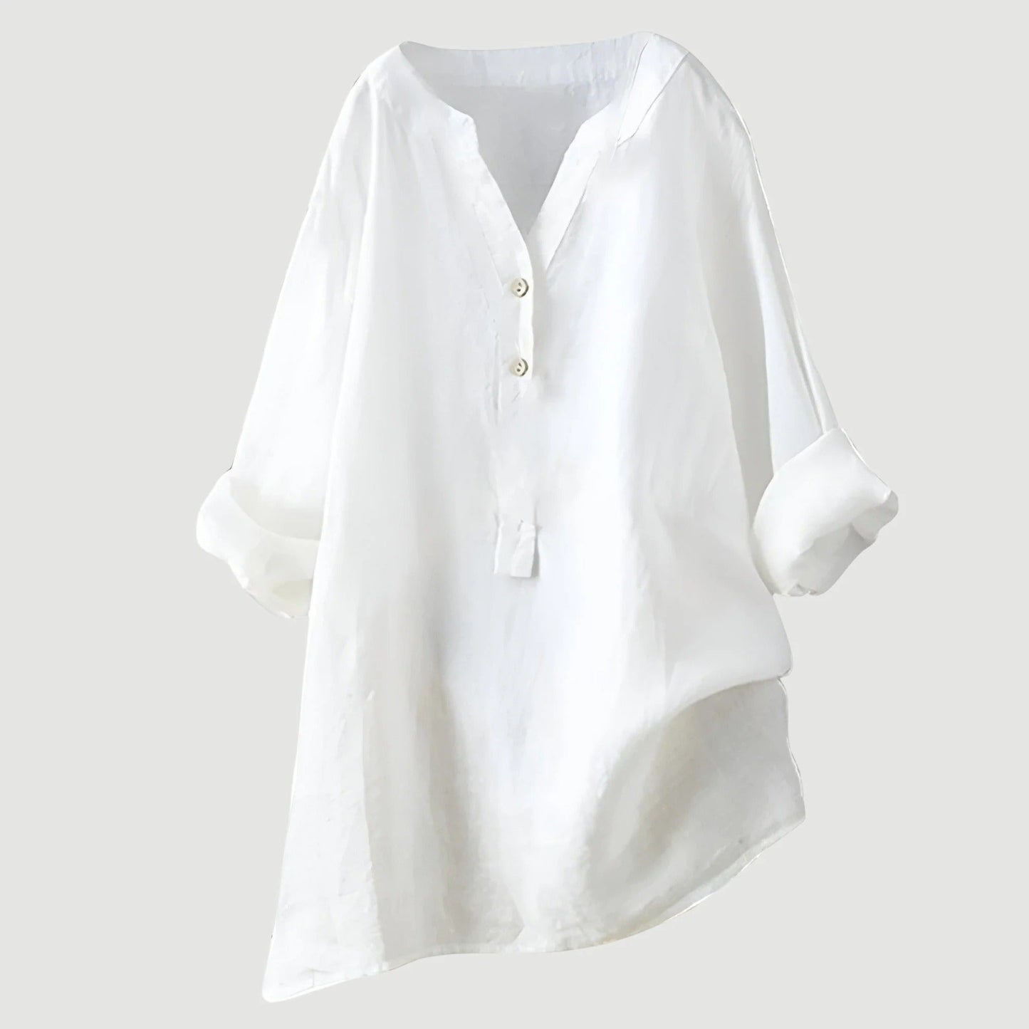 Camisa ancha con botones