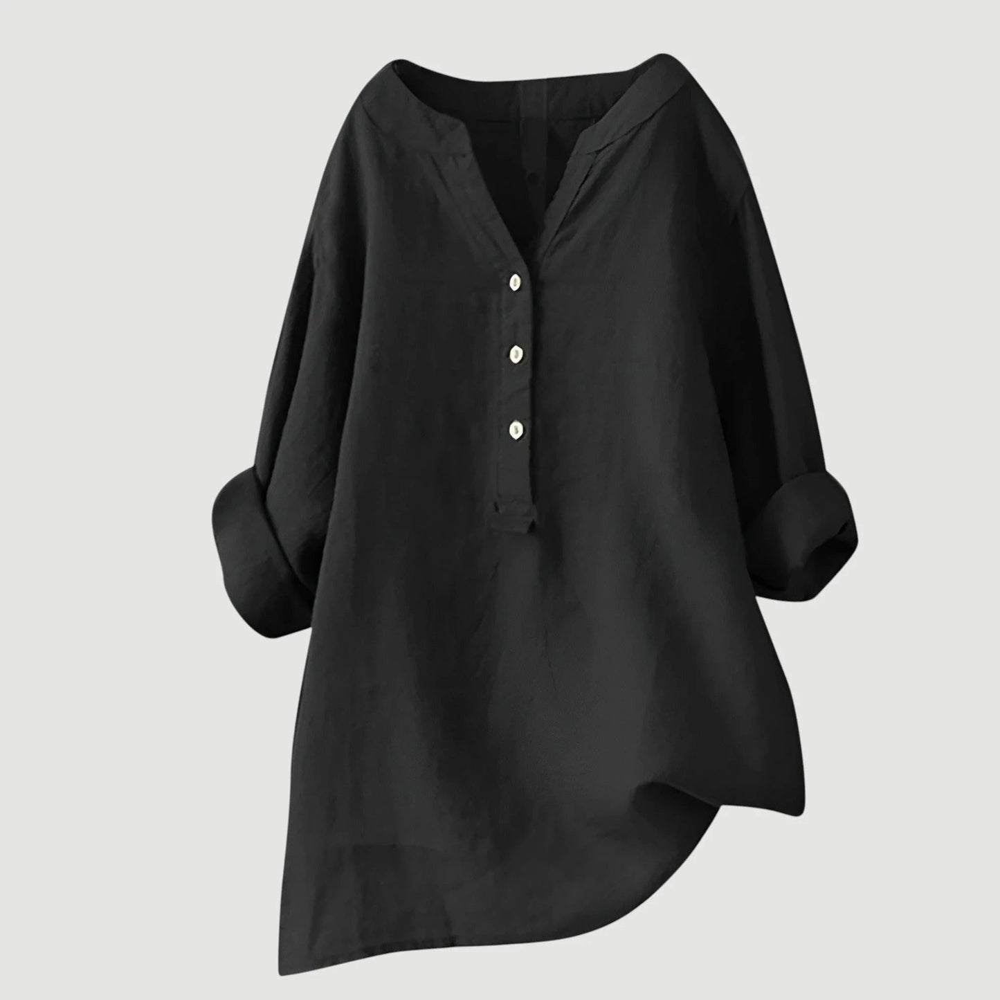 Camisa ancha con botones
