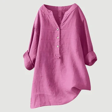 Camisa ancha con botones