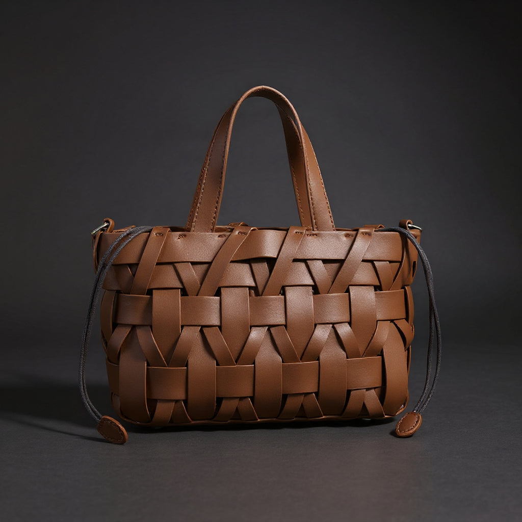 Bolso de Mano Tejido a Mano Camille